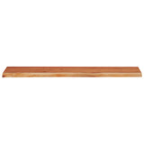 Wall Shelf 60x20x2,5 cm Rectangular Solid Wood Acacia Live Edge 370224
