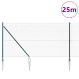 Welded Wire Fence with Spikes 25 x 1 m PVC-coated Steel 3352082