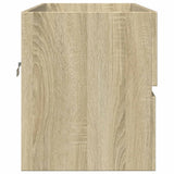 Sink Cabinet Sonoma Oak 90x38.5x45 cm Engineered Wood 849638