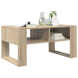 Coffee Table Sonoma Oak 92 x 53 x 45 cm Engineered Wood 8000094