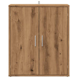 ZNTS Shoe Cabinet Artisan Oak 60x35x70 cm Engineered Wood 856697