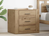 Bedside Cabinet Artisan Oak 35 x 50 x 60 cm Engineered Wood 881061
