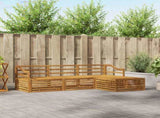 Outdoor Sofa Set Natural 245.5 x 162.5 x 73 cm 3373274