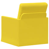 Armchair Light Yellow 70 x 81 x 82 cm Fabric 42041016