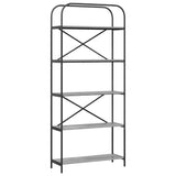 Bookshelf Grey Sonoma 80 x 30 x 183 cm Engineered wood 879836