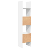 Book Cabinet White 40x35x180 cm Engineered Wood 803398