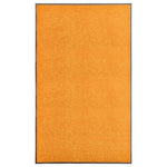 ZNTS Doormat Washable Orange 90x150 cm 323455