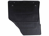Car Mat 4 pcs Black Rubber 42029138