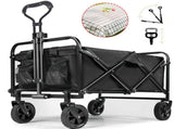 330LB Heavy Duty Foldable Trolley Cart Wagon Garden Beach Camping Festival UK 64776013
