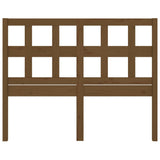 818938 Bed Headboard Honey Brown 185,5x4x100 cm Solid Wood Pine