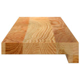 Window Sills 2 pcs Light Brown 70x15x2 cm Solid Wood Oak 4009125