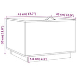 Storage Boxes with Lids 3 pcs Grey Solid Wood Pine 818247