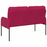 Sofas with Cushion 110cm Wine Red Plywood 42023459