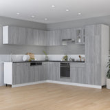 Kitchen Cabinet Lyon Grey Sonoma 75.5x75.5x81.5 cm Engineered Wood 815583