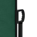 ZNTS Retractable Side Awning Dark Green 220x300 cm 4004380