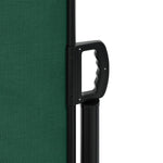 ZNTS Retractable Side Awning Dark Green 200x500 cm 4004470