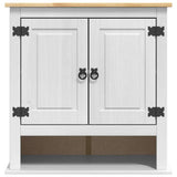 Hanging Cabinet Corona White 70 x 33 x 71.5 cm Solid Pine Wood 42021200
