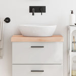 Bathroom Countertop 60x40x cm Untreated Solid Wood 3156010