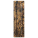 Wall Cabinet PORTO Smoked Oak 30 x 31 x 100 cm Engineered Wood 885460