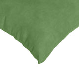 Sofa Pillows 2 pcs Light green 80 x 80 cm Corduroy Fabric 42014060