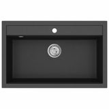 Sink Black 795 x 505 mm Granite 42028388