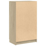 Shoe Cabinet Sonoma Oak 59x35x100.5 cm Engineered Wood 811442