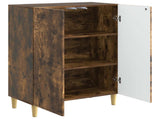 Sideboard Smoked Oak 66 x 34.5 x 90 cm Engineered Wood 894590