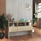 ZNTS Sideboard Sonoma Oak 105x30x70 cm Engineered Wood 808380