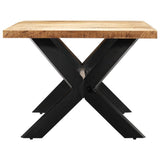 Dining Table 200x100x75 cm Solid Mango Wood 247427