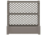 Big Planter with Trellis Grey 99.5 x 43 x 133.5 PP 42041729