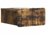 Wall-Mounted Bedside Cabinet 2 pcs Smoked Oak 33 x 34.5 x 24 cm 898266