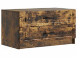 Bedside Cabinet Smoked Oak 62 x 34.5 x 44.5 cm Engineered Wood 895700