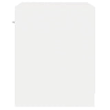 Nightstand 2 pcs with Drawer White 242547