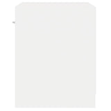 Nightstand 2 pcs with Drawer White 242547