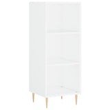 Highboard White 34.5x34x180 cm Engineered Wood 3199353