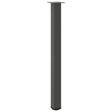 Bar Table Legs 4 pcs Anthracite 110-112 cm Steel 4012482