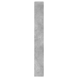 Shoe Cabinet with 4 Flip-Drawers Concrete Grey 80x21x163.5 cm 3214367