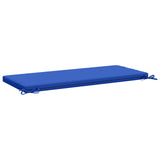 2-Piece Bench Cushions SOEST 2 pcs 100% Polyester Royal Blue 949287