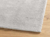 Rug HUARTE Short Pile Soft and Washable Grey 120x120 cm 375075