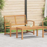 Garden Sofa Set Natural Solid teak wood 42006403