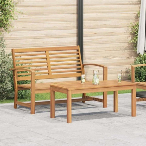 Garden Sofa Set Natural Solid teak wood 42006403