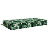 Seat Cushion SOEST 100% Polyester Leaf pattern 120 x 80 x 15 cm 944318