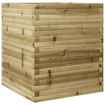 ZNTS Garden Planter 60x60x68.5 cm Impregnated Wood Pine 3282473