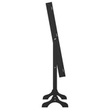 Free-Standing Mirror Black 34x37x146 cm 351764