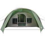 Tunnel Tent 6-Person Green and White 890 x 470 x 220 cm 42004044