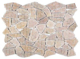 Mosaic Tiles Red 30 x 30 cm Marble 42033529
