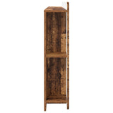 Headboard Cabinet with Storage Old Wood Engineered Wood 8001226