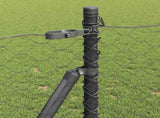 Welded Wire Fence with Concrete Base 10 x 1 m 3353624