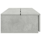 Studio Desk Concrete Grey 152 x 40 x 19.5 cm Engineered Wood 8006671