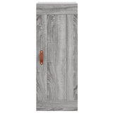 Wall Mounted Cabinet Grey Sonoma 34.5x34x90 cm Engineered Wood 830482